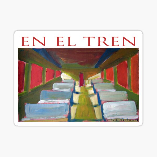Aperçu de l'œuvre Sur le train. créée et vendue par Diego Manuel Rodriguez.