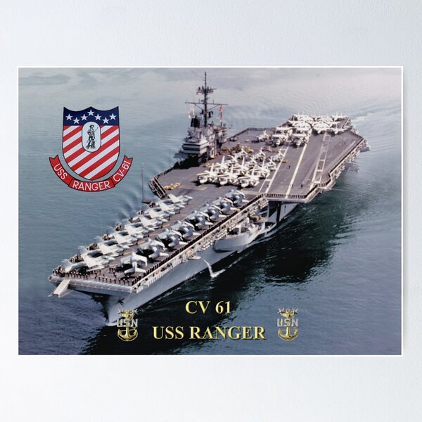 Aperçu de l'œuvre CV-61 USS Ranger créée et vendue par Mil Merchant.