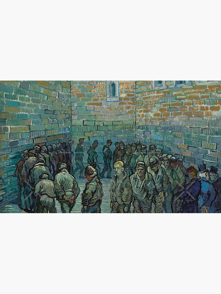 Thumbnail 4 of 4, Coffee Mug, Prisoners Exercising designed and sold by amonarte.
