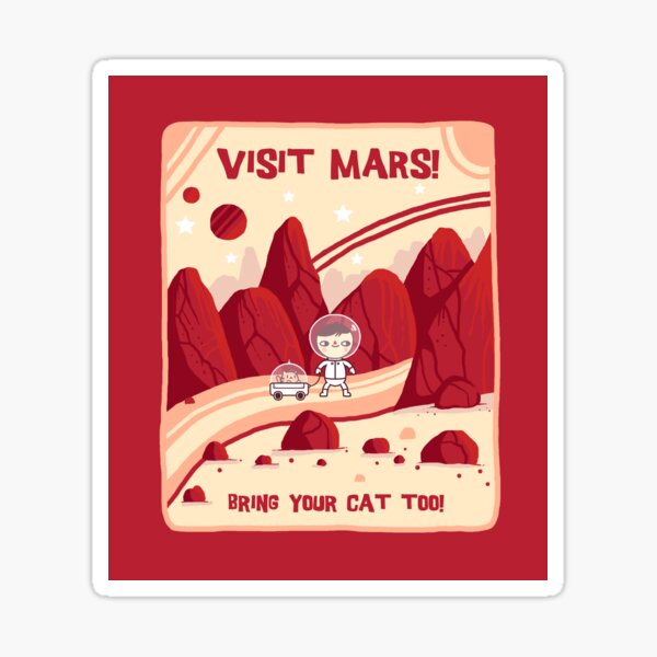 Aperçu de l'œuvre Visitez Mars créée et vendue par Randyotter.