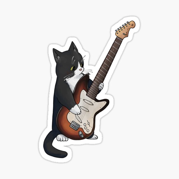 Artikelvorschau, Cat E-Gitarre entworfen und verkauft von LeiaL.