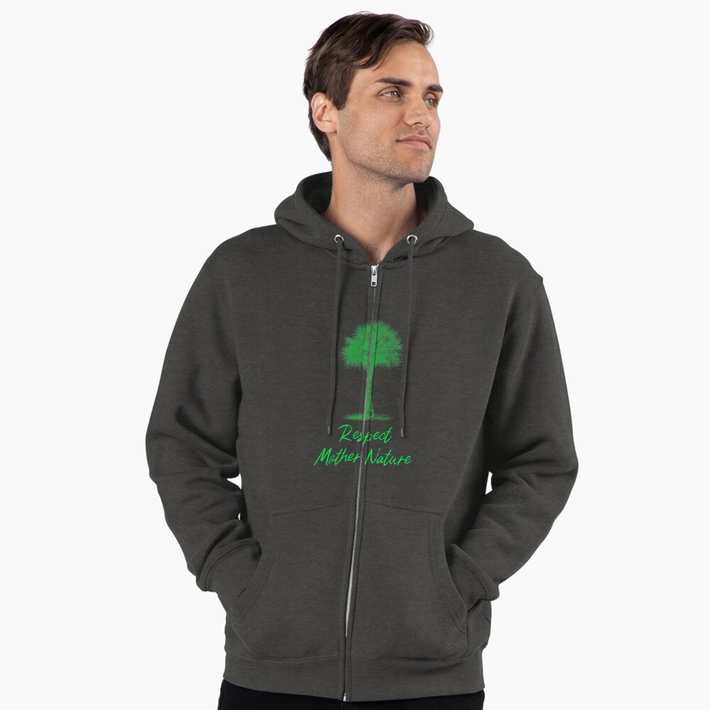 Aperçu de l'œuvre Veste zippée à capuche créée et vendue par designlee.