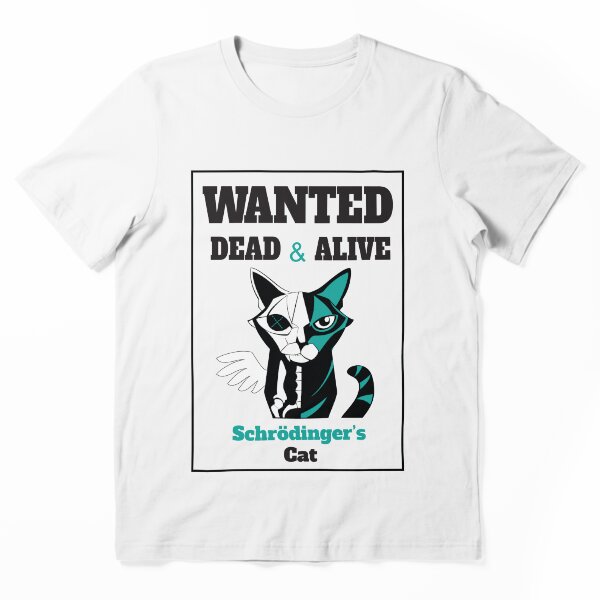 Aperçu de l'œuvre On recherche le chat de Schrödinger créée et vendue par starstuffstore.