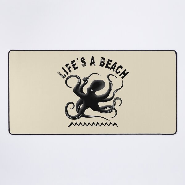 Item preview, Life Is A Beach - Funny Summer Vacation Pun Quote designed and sold by TMBTM.