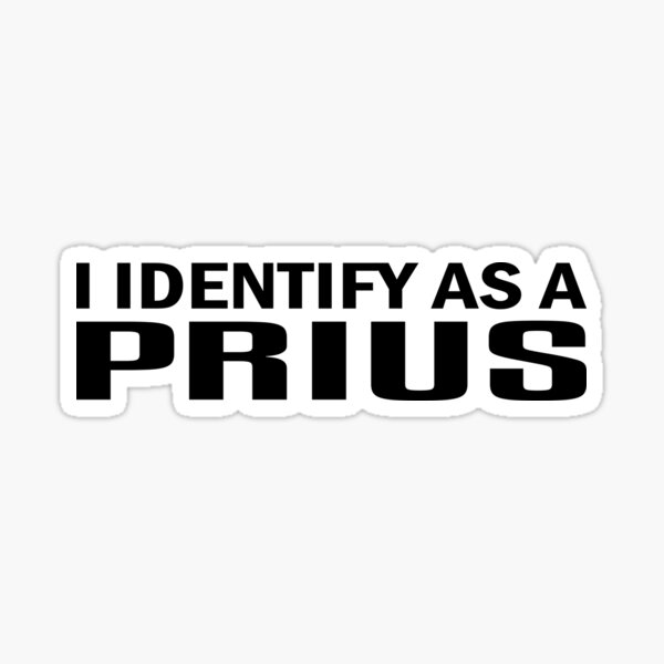 Item preview, Me identifico como un amante de las camionetas Prius designed and sold by simplife-art.