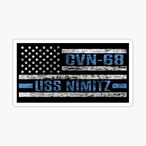 Artikelvorschau, USS Nimitz CVN-68 US-Flugzeugträger #1566 entworfen und verkauft von Rare-Militia.
