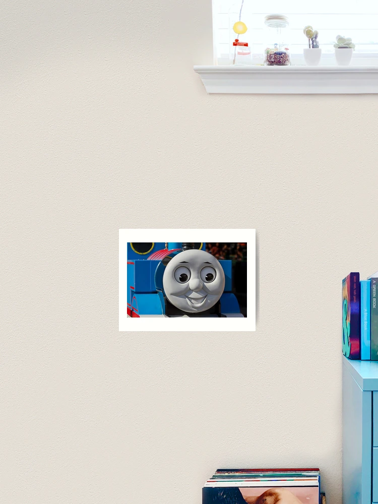 Thumbnail 2 of 3, Art Print, Childrens Tank engine train designed and sold by alan tunnicliffe.