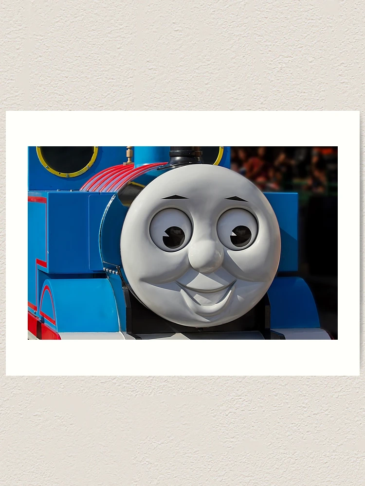 Thumbnail 1 of 3, Art Print, Childrens Tank engine train designed and sold by alan tunnicliffe.