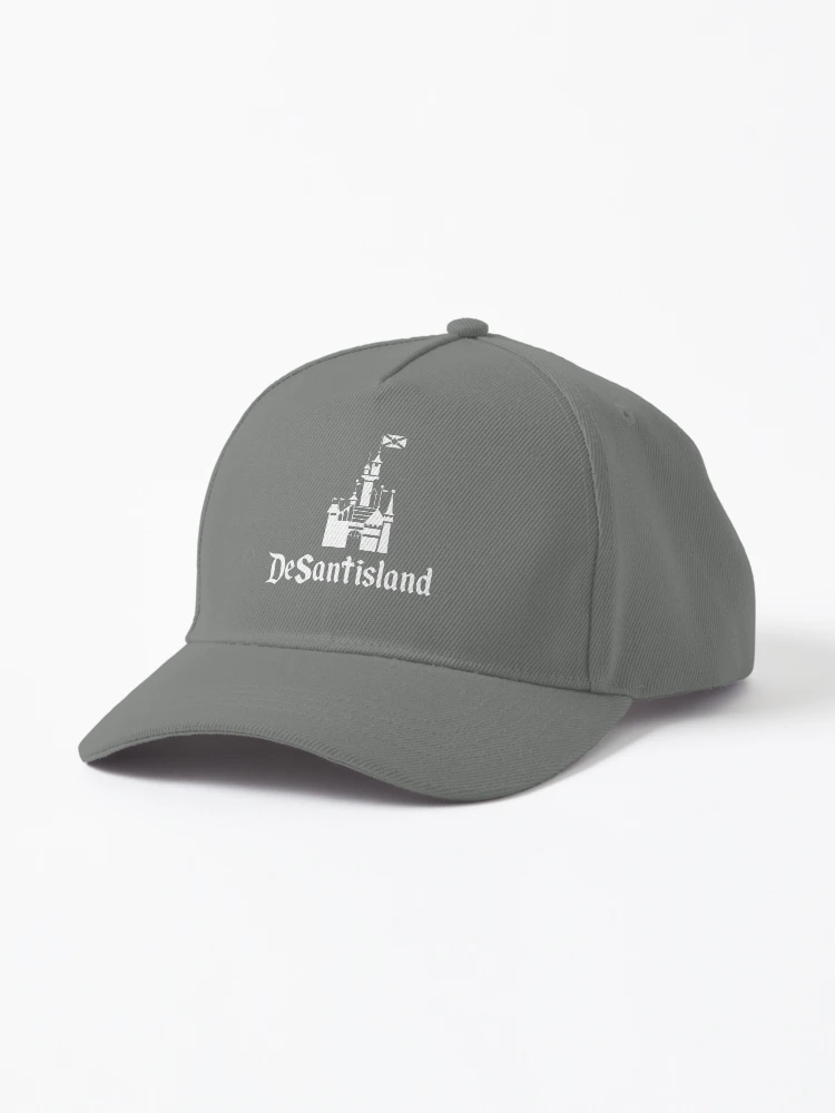 Thumbnail 1 of 3, Cap, DeSantisland (white castle) designed and sold by MajesticEyesore.