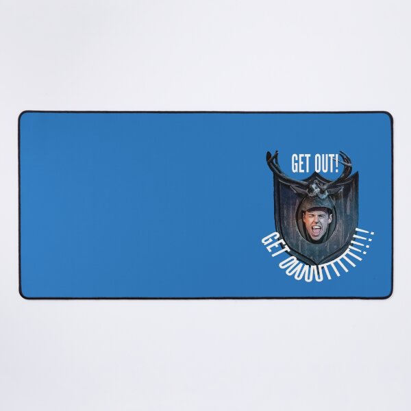 Item preview, Get OUT!!! Image with quote (The Lodge, Goes Wrong) designed and sold by shminoa.