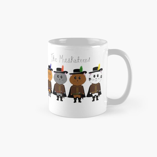 Aperçu de l'œuvre Les MusKATeers créée et vendue par DeliliahDoodles.