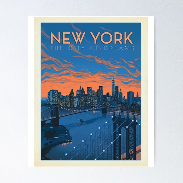 Item preview, New York City  The City of Dreams  designed and sold by BabyBookDragon.