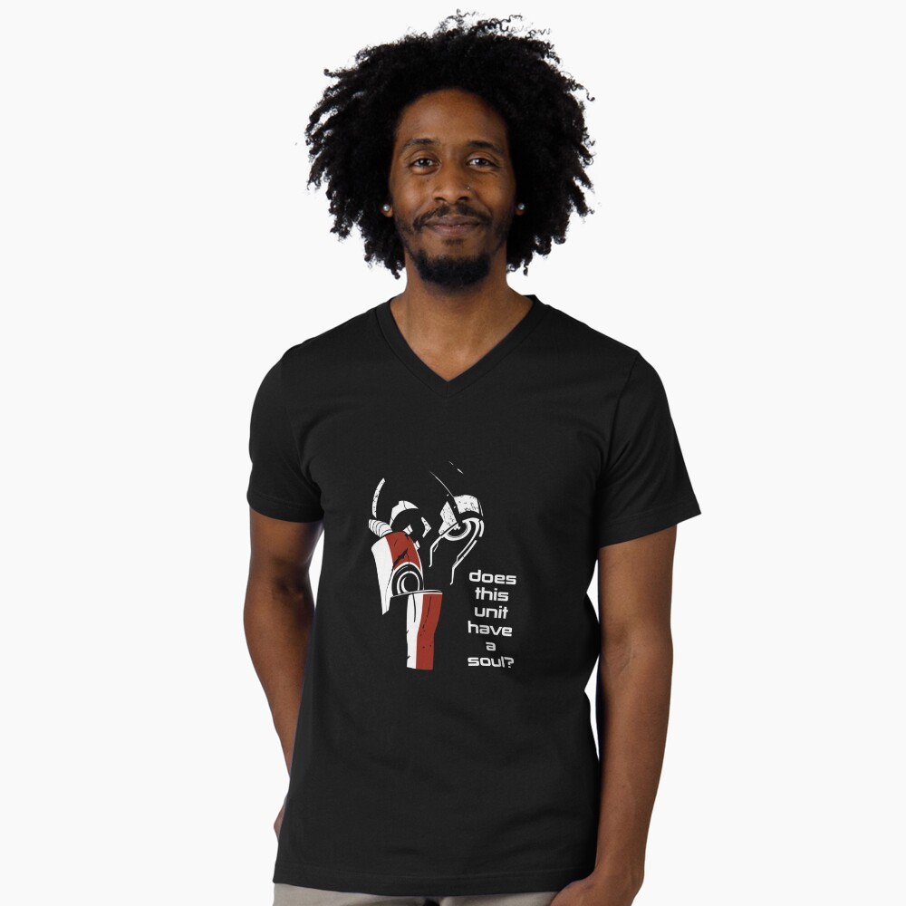 Vista previa del artículo con la obra «Camiseta de cuello en V», diseñado y vendido por Yurkovporfiriy.
