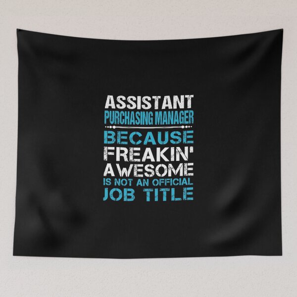 Item preview, Assistant Purchasing Manager T Shirt - Freaking Awesome Job Gift Item Tee designed and sold by oetate4774.