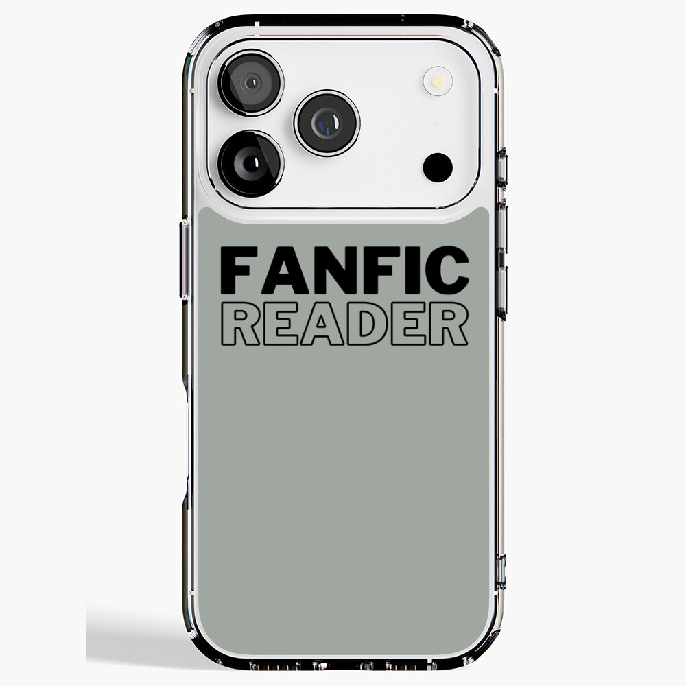 Vista previa del artículo con la obra «Funda blanda para iPhone», diseñado y vendido por FanfictionMemes.