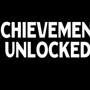Artwork thumbnail, Achievement Unlocked Video Gamer Notification Trophy by Gamerss4Life