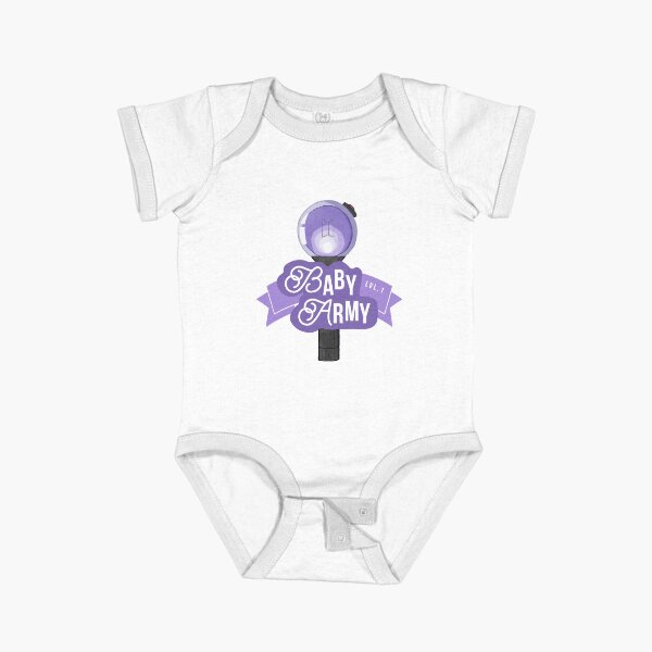 Item preview, Baby Army BTS Bangtan Sonyeondan K-pop Army Bomb Design Niños Niños pequeños designed and sold by NoonchiDesigns.