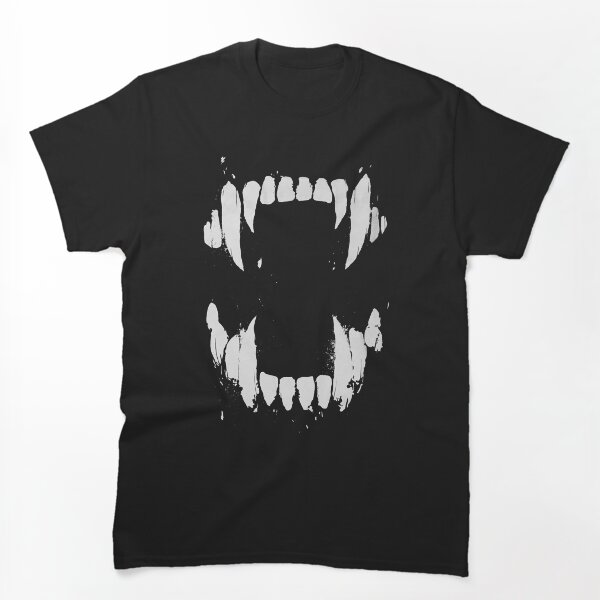 Aperçu de l'œuvre Dents De Vampire Dessin Loup Garou Dent De Loup Dent De Vampire créée et vendue par Fleyshop.