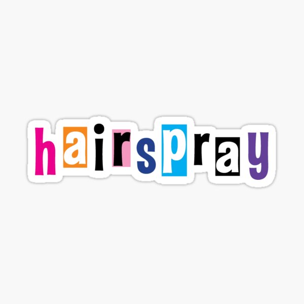 Item preview, Hairspray logo II designed and sold by Backstage by Leyzel.