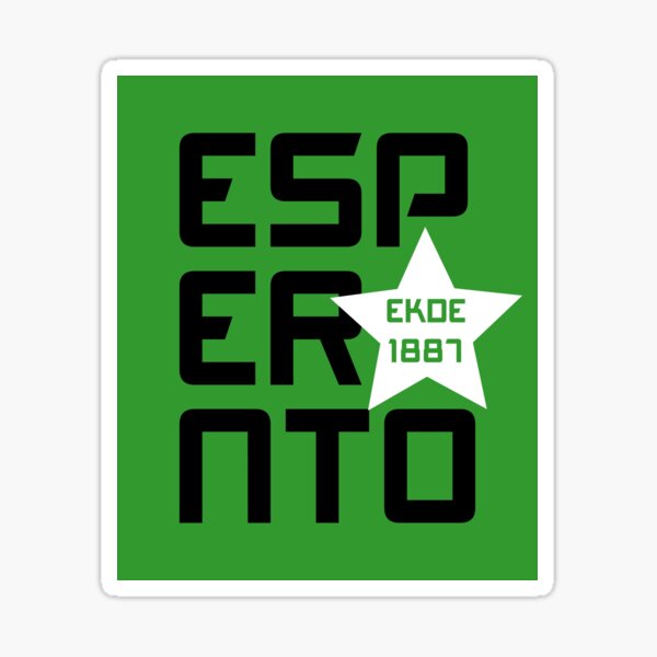 Item preview, Esperanto: Ekde 1887 designed and sold by jonizaak.