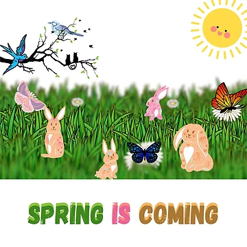 Artwork thumbnail, spring is coming by zainab-bella