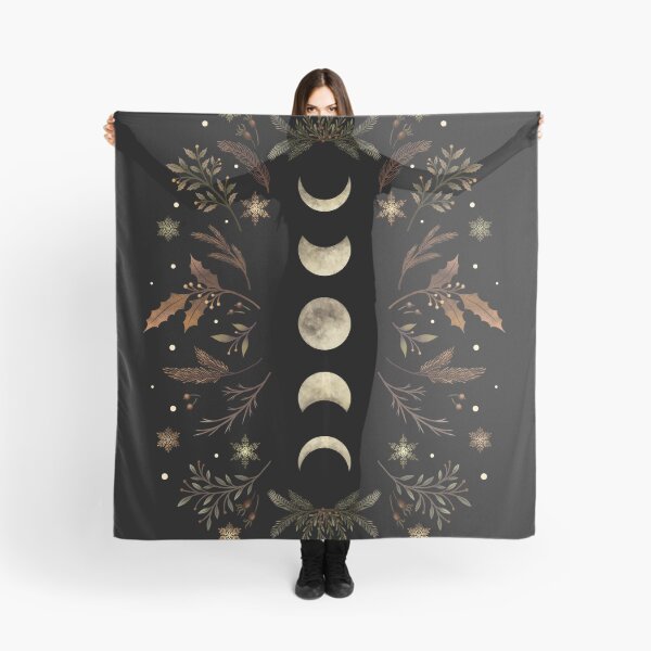 Item preview, Jardín iluminado por la luna - Marrón invierno designed and sold by episodicDrawing.