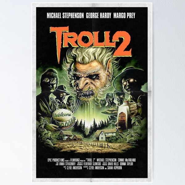 Item preview, Troll 2 cartel de la película designed and sold by EinsamerBaum.