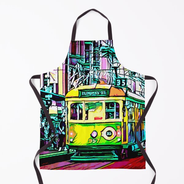 Item preview, Melbourne Australia Trams designed and sold by Go Logo Designs.