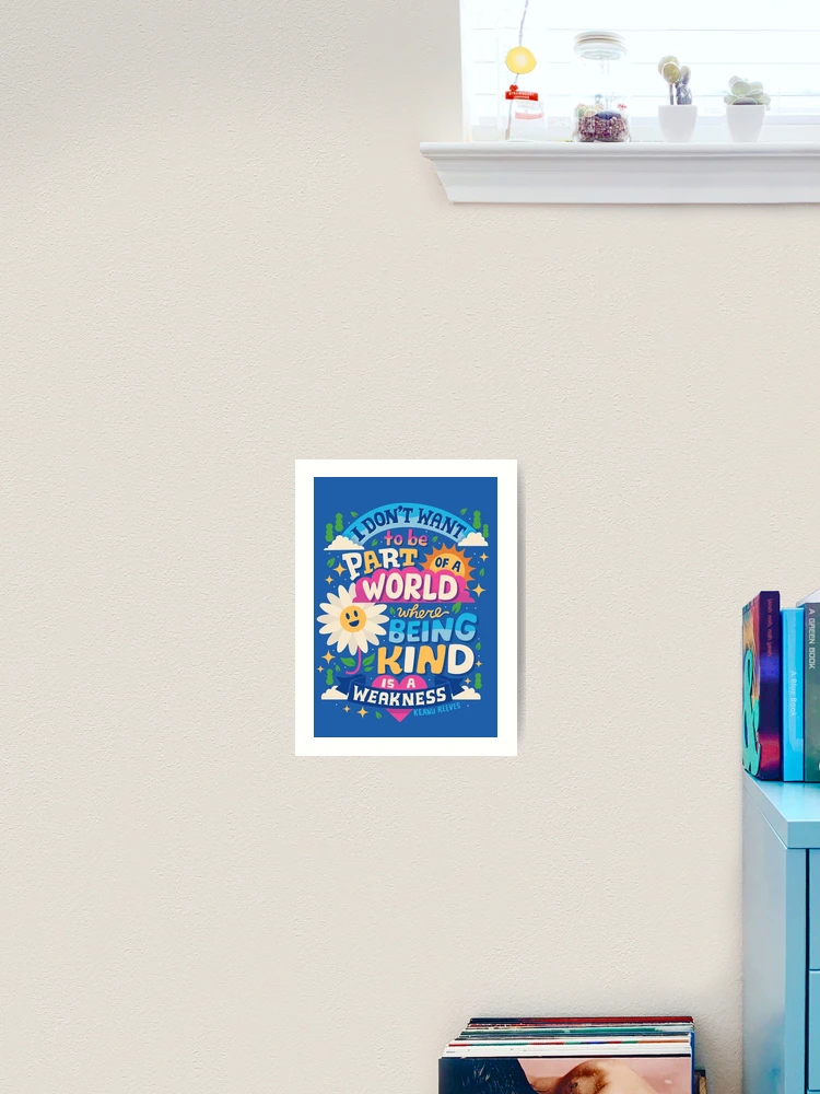Thumbnail 2 of 3, Art Print, Kindness designed and sold by Risa Rodil.