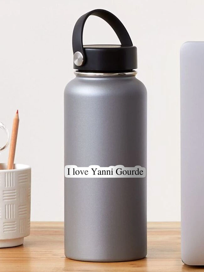 Thumbnail 1 of 3, Sticker, I love Yanni Gourde designed and sold by delborg.