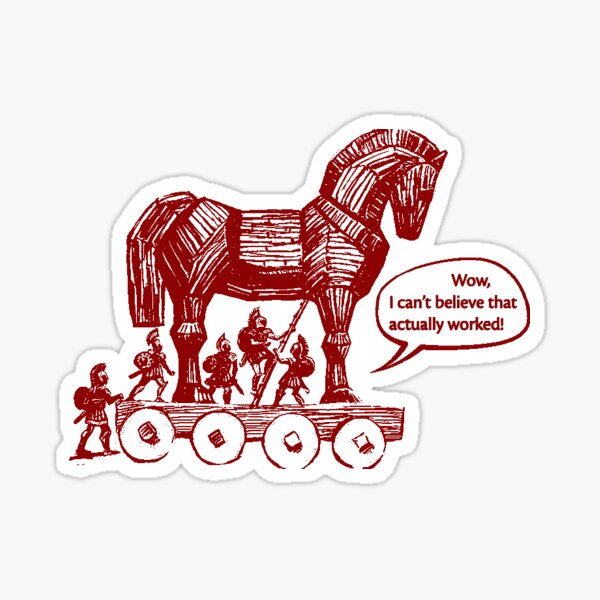 Artikelvorschau, Trojanisches Pferd entworfen und verkauft von whitearmed-hera.