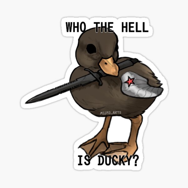 Aperçu de l'œuvre Qui diable est Ducky ? créée et vendue par MilmosArt.