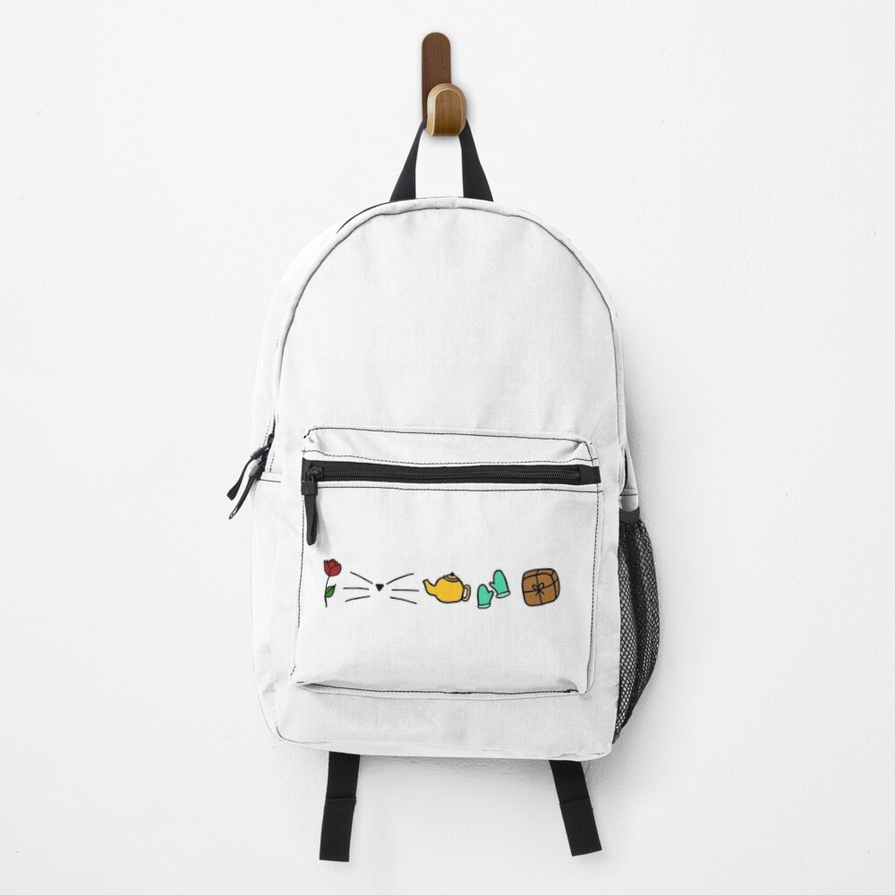 Vista previa del artículo con la obra «Mochila», diseñado y vendido por tinytoebeanz.