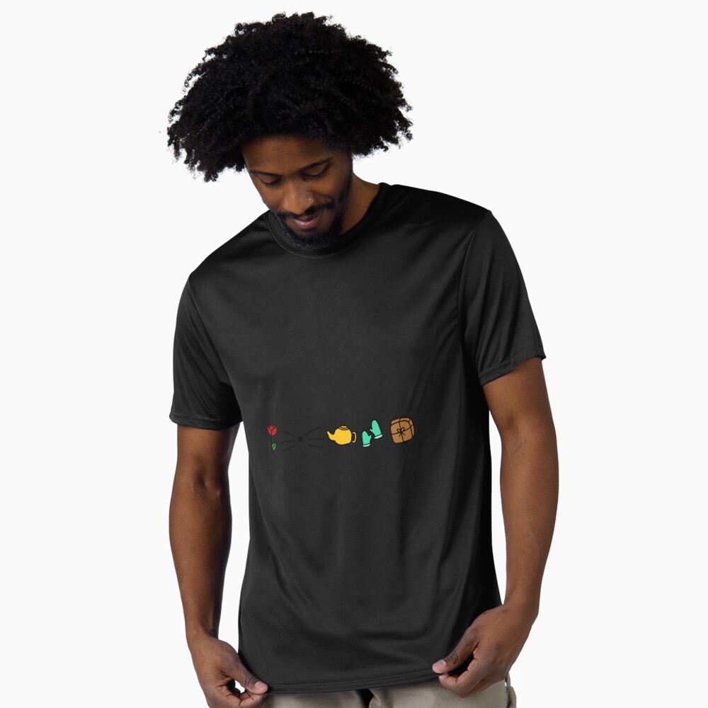 Vista previa del artículo con la obra «Camiseta deportiva», diseñado y vendido por tinytoebeanz.