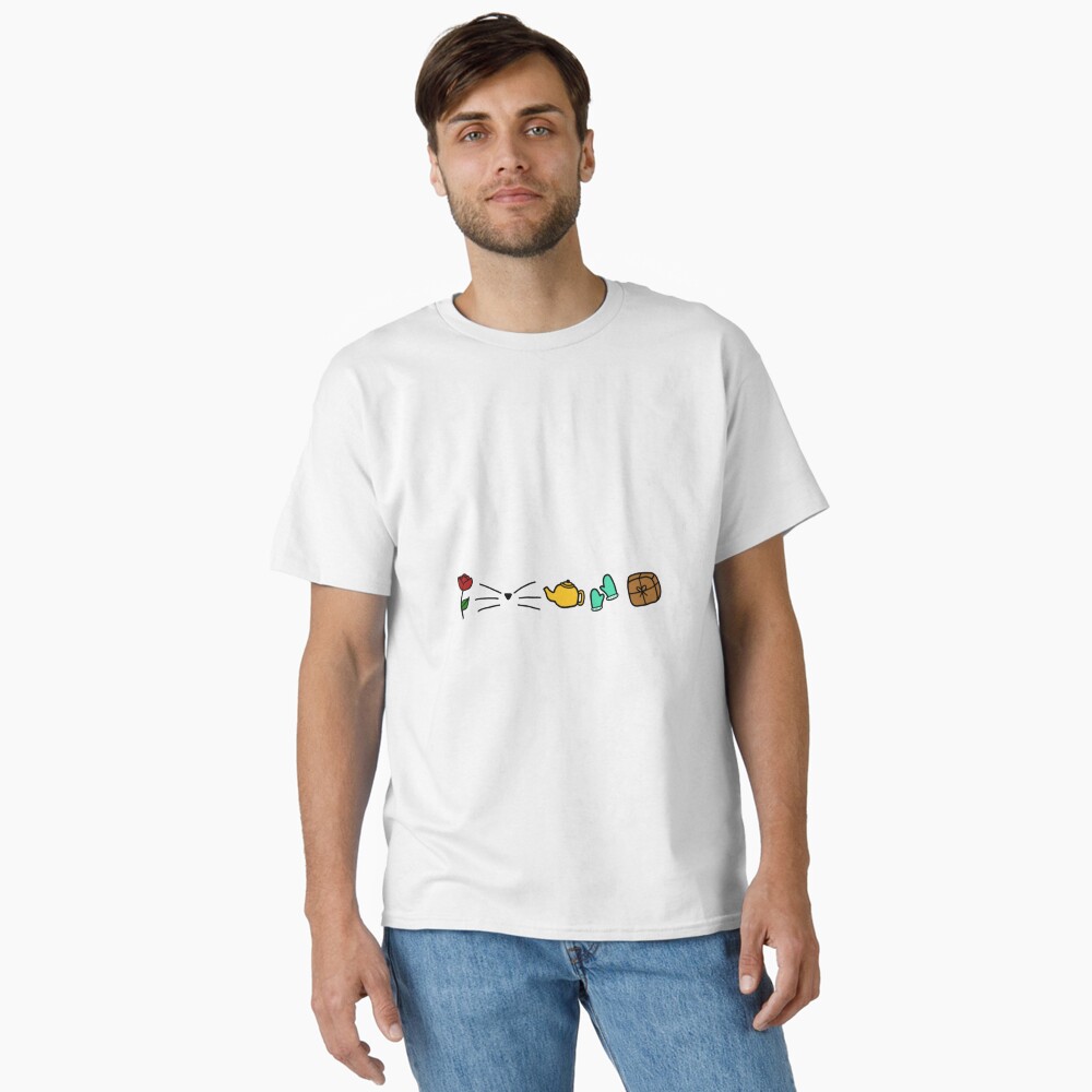 Vista previa del artículo con la obra «Camiseta clásica», diseñado y vendido por tinytoebeanz.