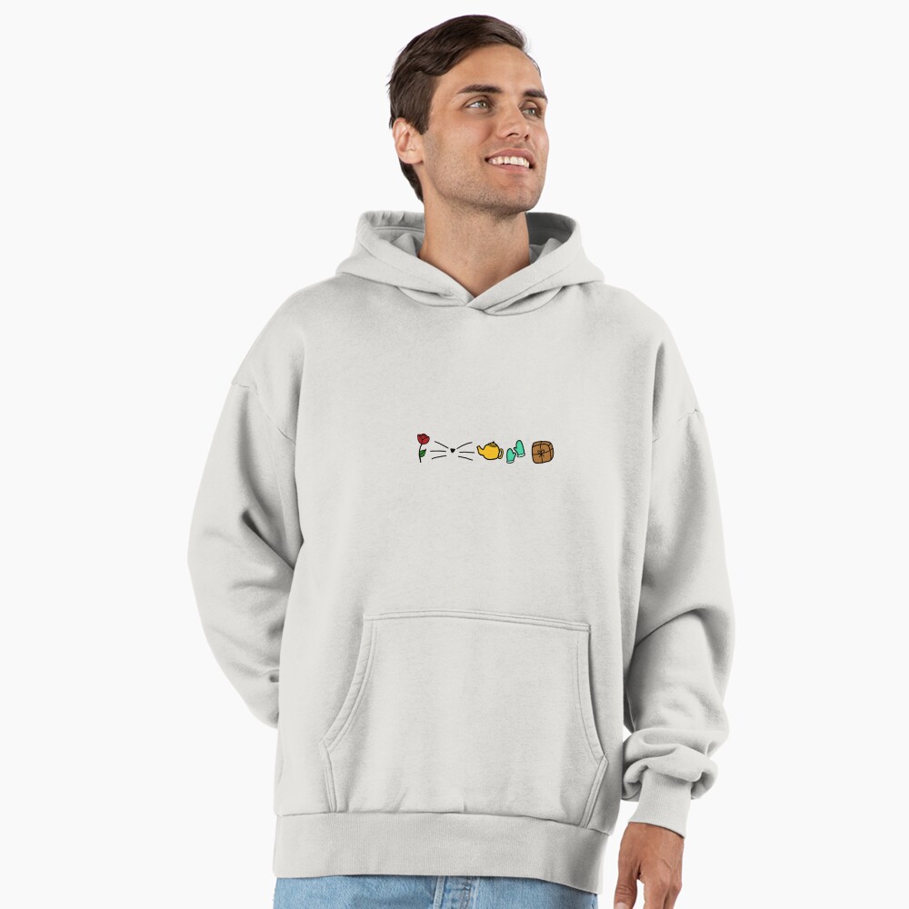 Vista previa del artículo con la obra «Sudadera con capucha oversize prémium», diseñado y vendido por tinytoebeanz.