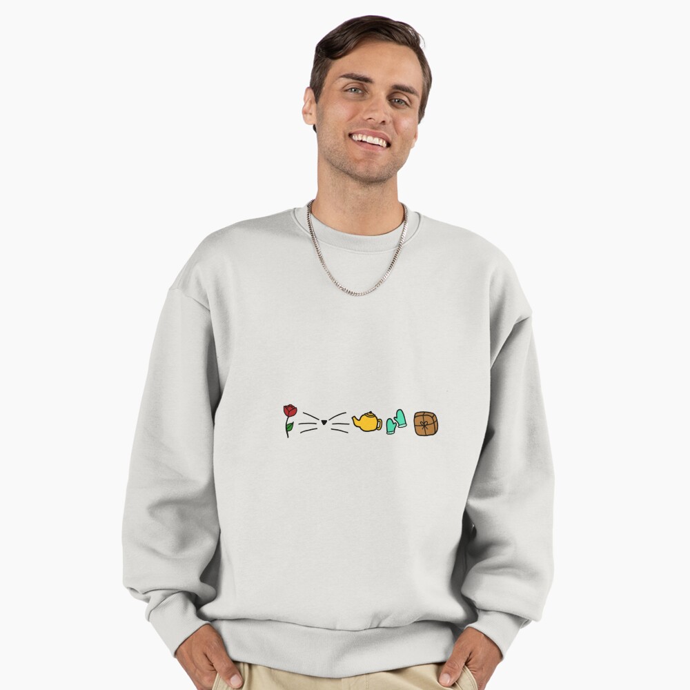 Vista previa del artículo con la obra «Sudadera oversize prémium», diseñado y vendido por tinytoebeanz.