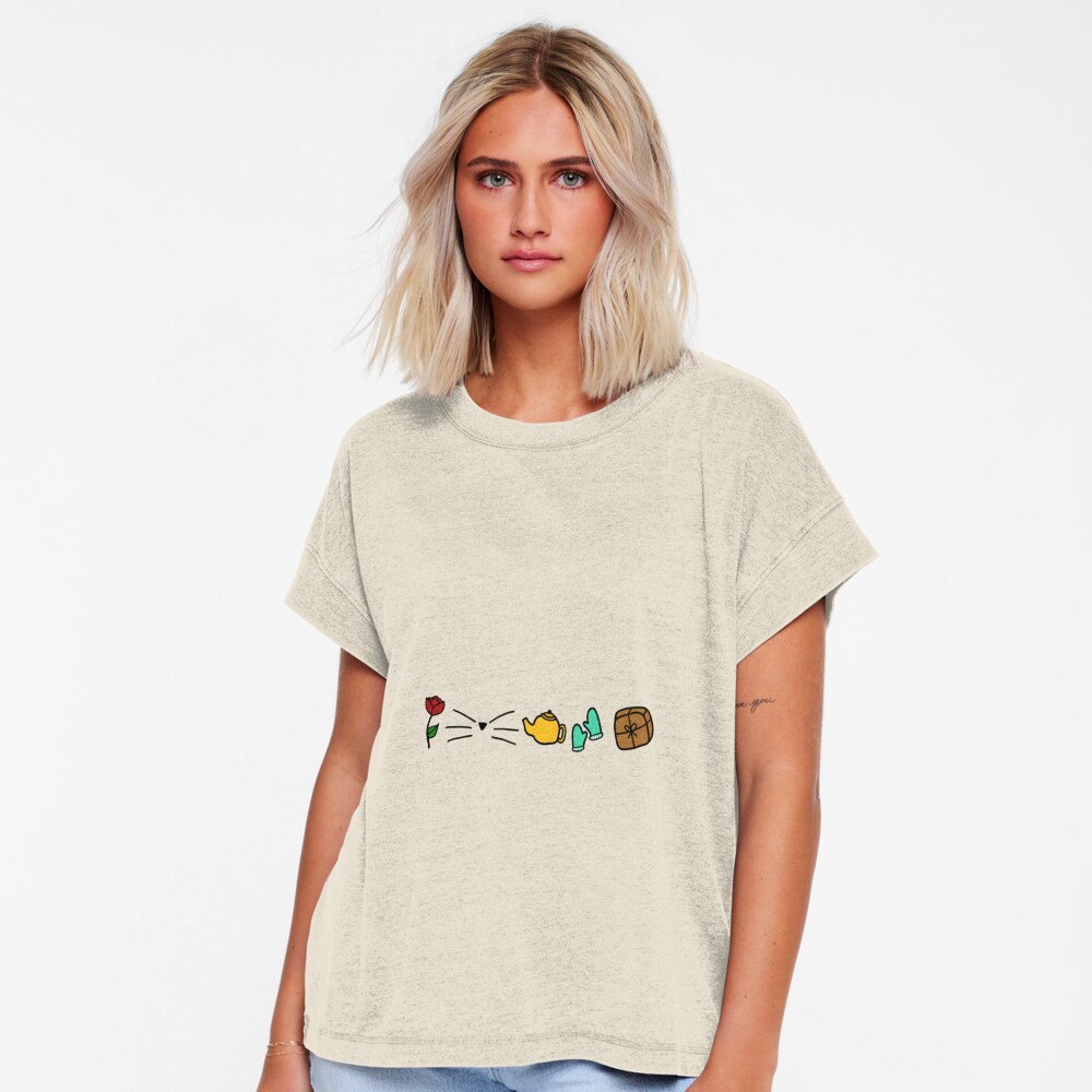 Vista previa del artículo con la obra «Camiseta relajada», diseñado y vendido por tinytoebeanz.