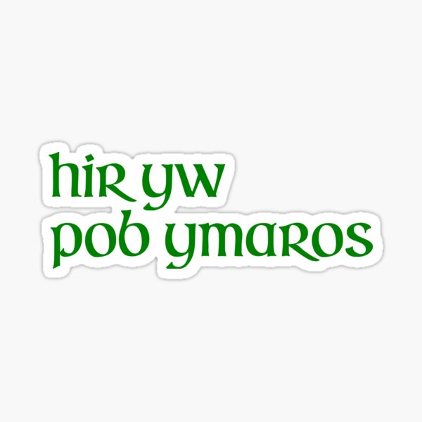Artikelvorschau, Hir yw pob ymaros entworfen und verkauft von ben-taylor1234.