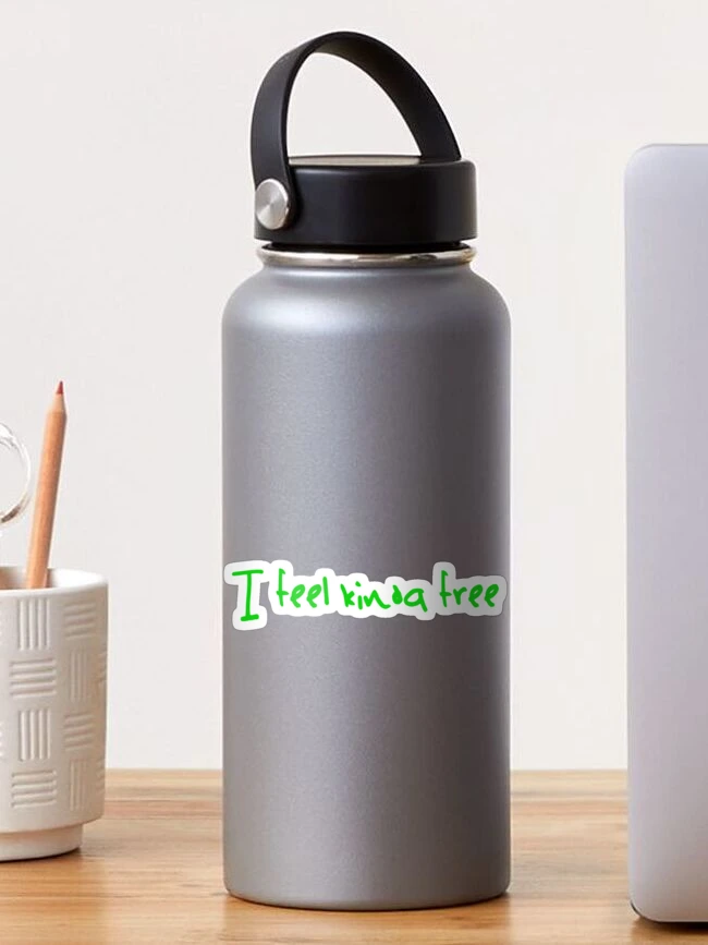 Thumbnail 1 von 3, Sticker, Aufkleber „Ich fühle mich irgendwie frei“. designt und verkauft von fanwearsupply.