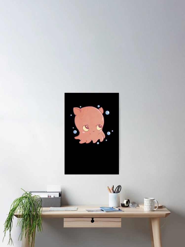 Thumbnail 2 of 3, Poster, dumbo octopus designed and sold by zaher97.