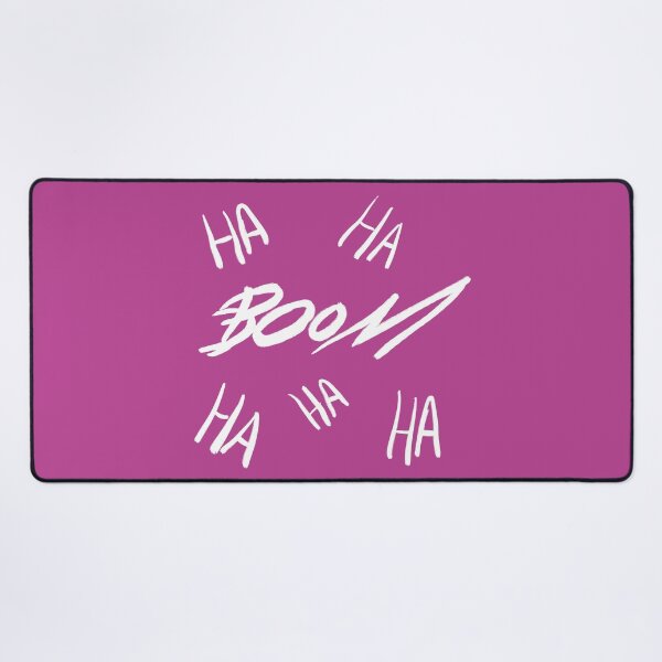 Item preview, Boom Ha Ha Ha! (Pink BG) designed and sold by FilipeFerreira.