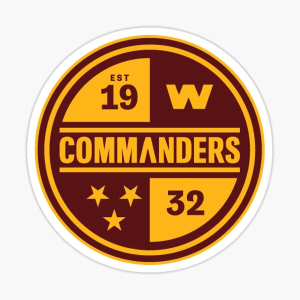 Aperçu de l'œuvre \Washington Commandants, Concept d'équipe de football créée et vendue par LogoHaven.