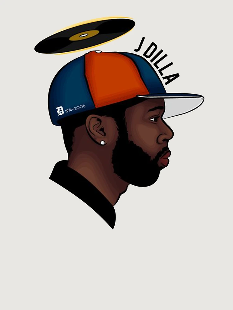 Thumbnail 6 of 6, Premium Oversized Hoodie, donuts dilla j with designed and sold by weduhipop.