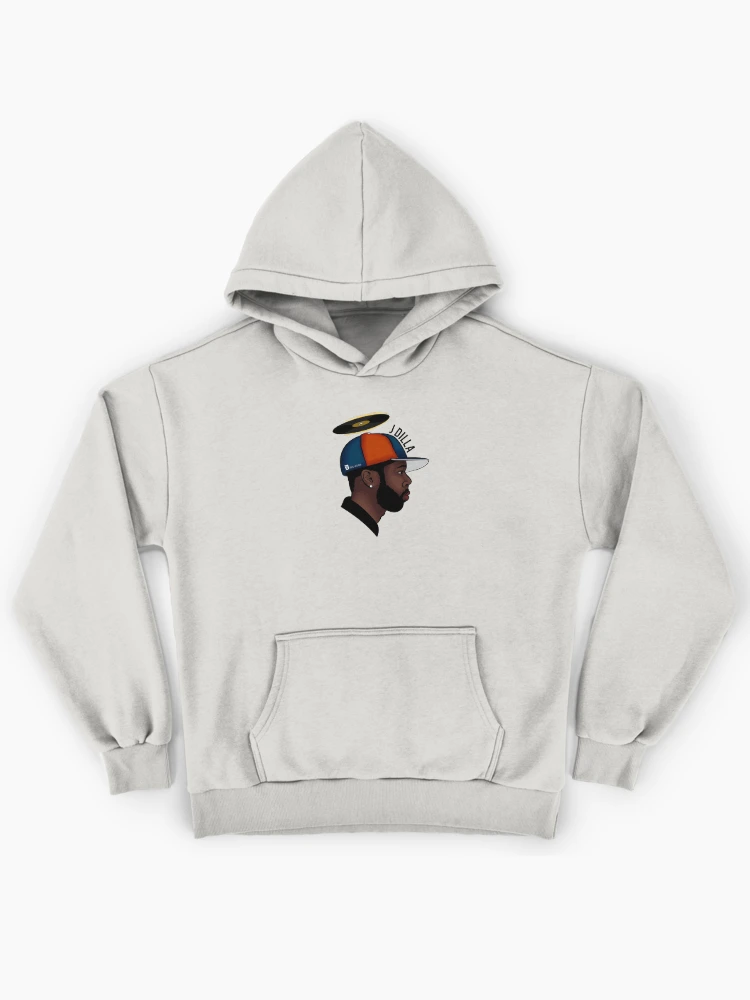 Thumbnail 1 of 6, Premium Oversized Hoodie, donuts dilla j with designed and sold by weduhipop.