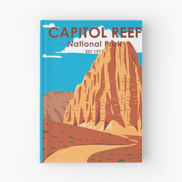Item preview, Capitol Reef National Park Utah Cathedral Valley Loop Vintage designed and sold by KrisSidDesigns.