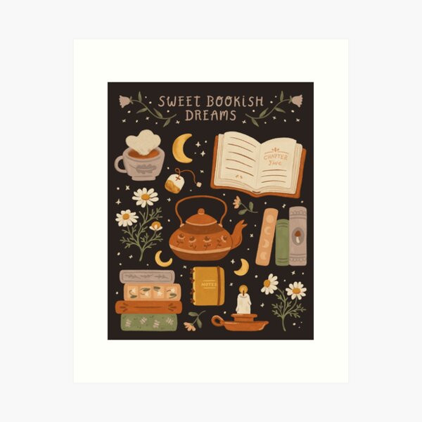 Aperçu de l'œuvre De doux rêves livresques créée et vendue par ohjessmarie.