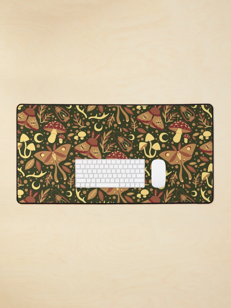 Thumbnail 1 of 5, Mouse Pad, The Woods (Green) designed and sold by daisydandy.