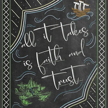 Artwork thumbnail, Faith and trust by linalavonne