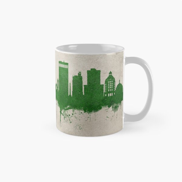 Item preview, Asheville North Carolina Skyline designed and sold by ArtPrints.